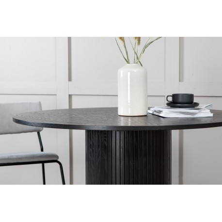 Bianca Rundt spisebord - Sort