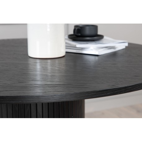 Bianca Rundt spisebord - Sort