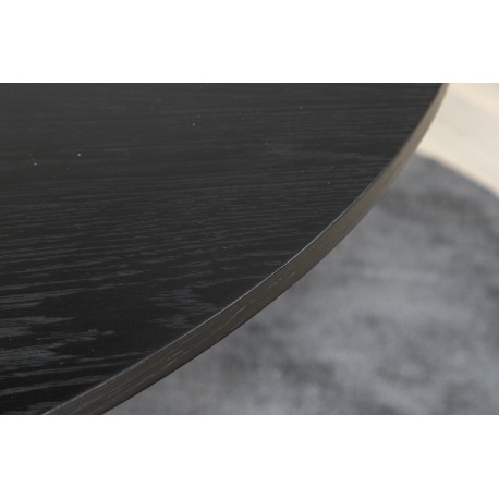 Bianca Rundt spisebord - Sort