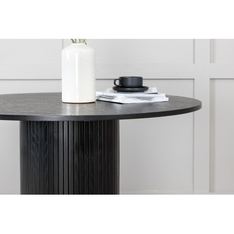 Bianca Rundt spisebord - Sort