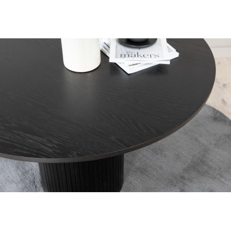 Bianca Rundt spisebord - Sort