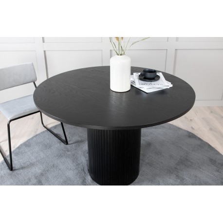 Bianca Rundt spisebord - Sort