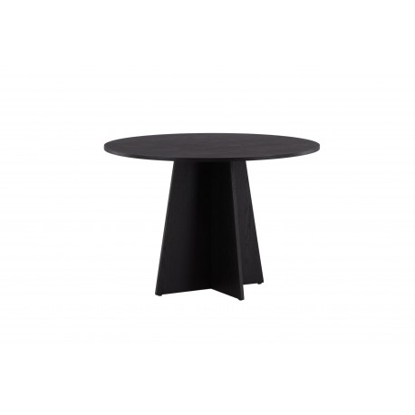 Bootcut Rundt Rundt spisebord - Sort