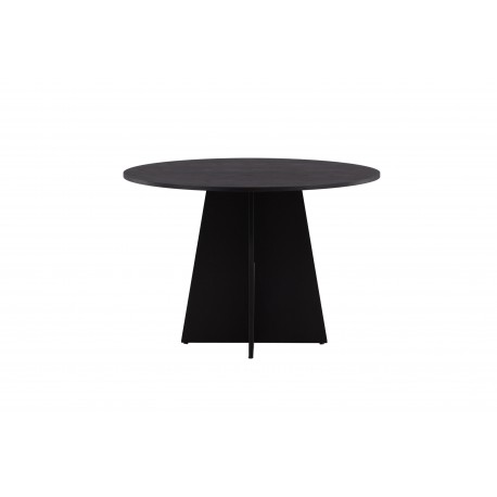 Bootcut Rundt Rundt spisebord - Sort