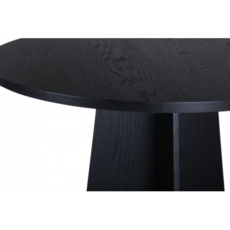 Bootcut Rundt Rundt spisebord - Sort