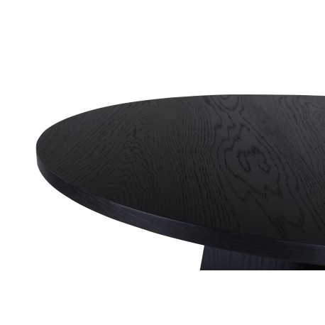 Bootcut Rundt Rundt spisebord - Sort