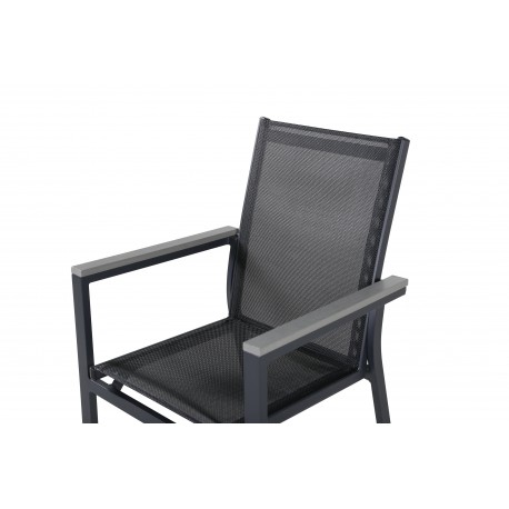 Parma Havestol - Sort,Grå