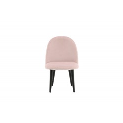 Velvet Børnestol - Sort og Pink