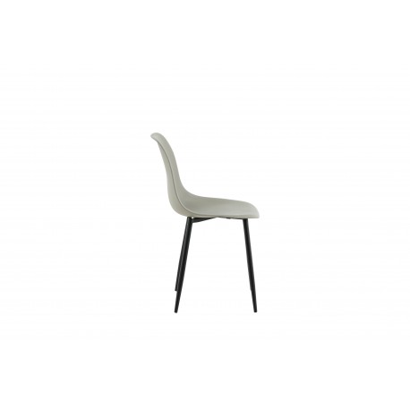 Polar Spisebordsstol - Sort og Grå