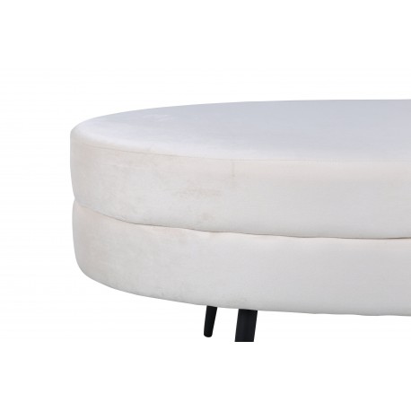 Otto Ottoman - Off White
