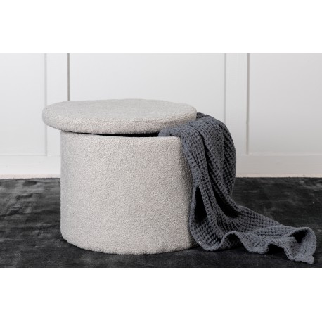 Dunken Pouf - Gråbeige