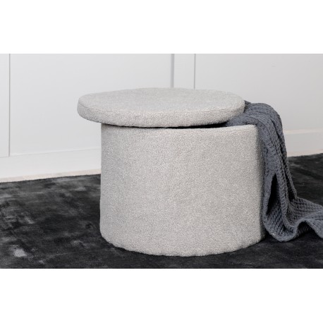 Dunken Pouf - Gråbeige