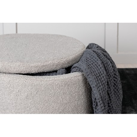 Dunken Pouf - Gråbeige