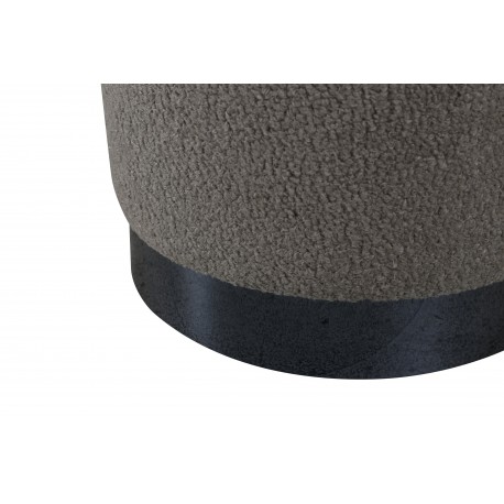 Benji Pouf - Sort og Gråbeige