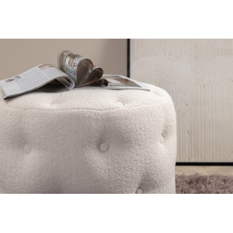 Benjamin Pouf - Hvid