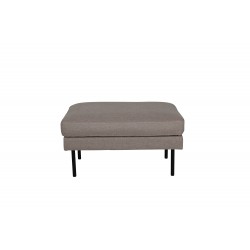 Zoom Ottoman - Sort og Brun