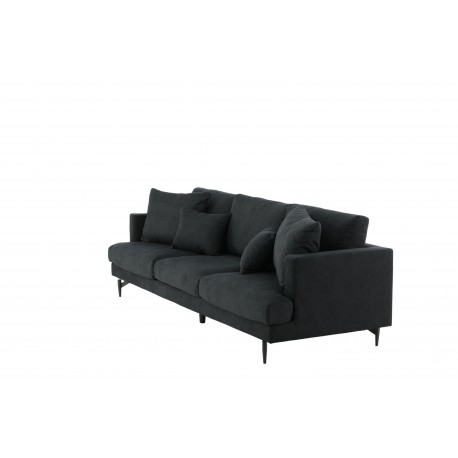Sofia 3 personers Sofa - Sort