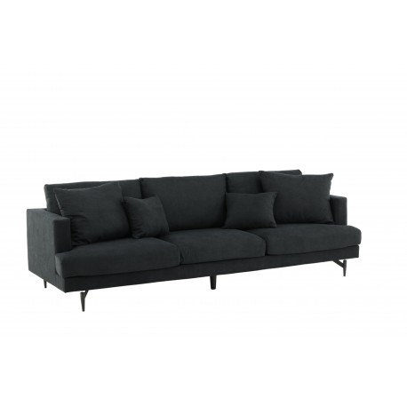 Sofia 3 personers Sofa - Sort