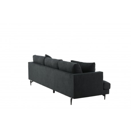 Sofia 3 personers Sofa - Sort