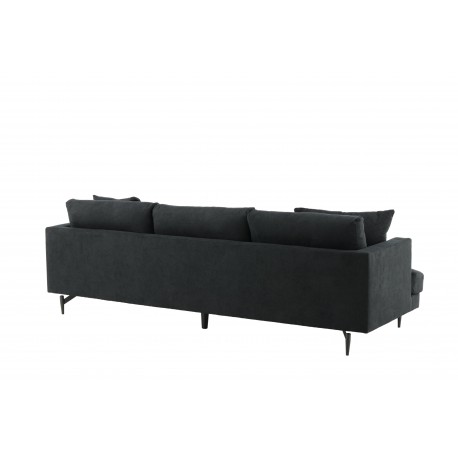 Sofia 3 personers Sofa - Sort
