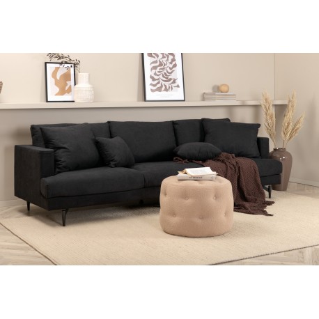 Sofia 3 personers Sofa - Sort