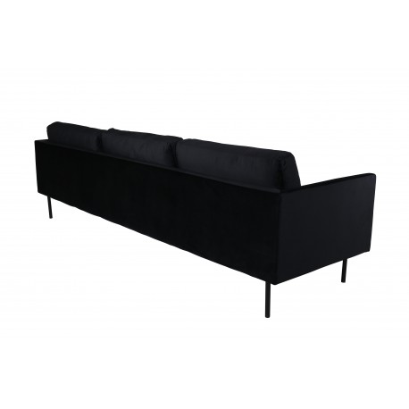 Zoom 3 personers Sofa - Sort