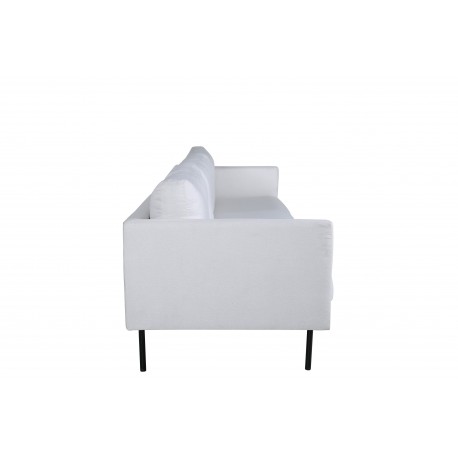 Zoom 3 personers Sofa - Sort og Lys beige