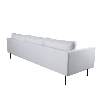 Zoom 3 personers Sofa - Sort og Lys beige