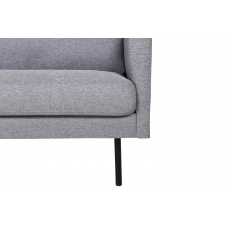 Zoom 3 personers Sofa - Sort og Grå