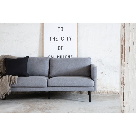 Zoom 3 personers Sofa - Sort og Grå