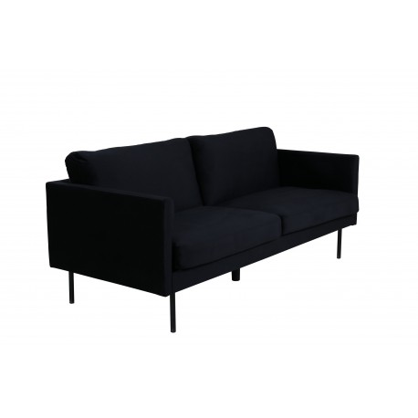Zoom 2 personers Sofa - Sort