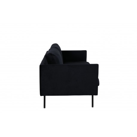 Zoom 2 personers Sofa - Sort