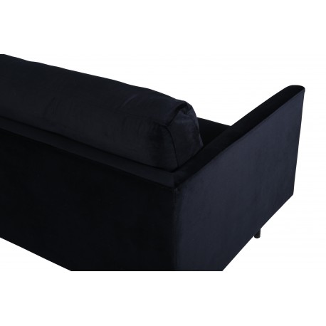 Zoom 2 personers Sofa - Sort