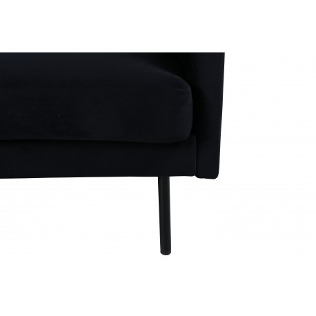 Zoom 2 personers Sofa - Sort