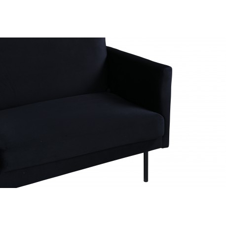 Zoom 2 personers Sofa - Sort