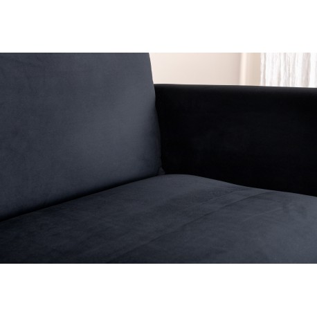 Zoom 2 personers Sofa - Sort