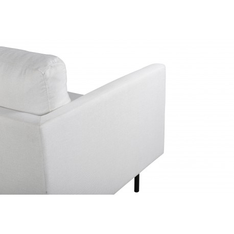 Zoom 2 personers Sofa - Sort og Hvid