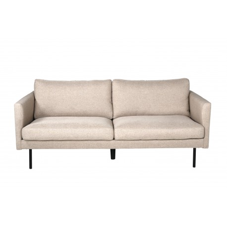 Zoom 2 personers Sofa - Sort og Brun