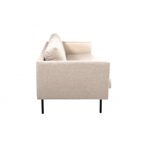 Zoom 2 personers Sofa - Sort og Brun