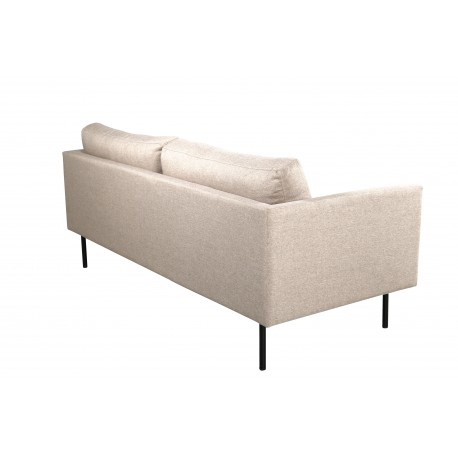 Zoom 2 personers Sofa - Sort og Brun