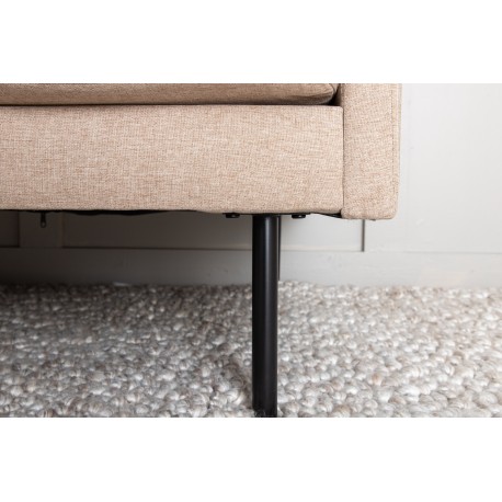 Zoom 2 personers Sofa - Sort og Brun