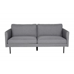 Zoom 2 personers Sofa - Sort og Grå