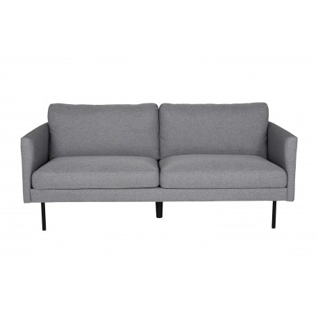 Zoom 2 personers Sofa - Sort og Grå