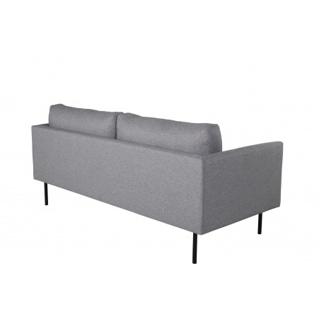 Zoom 2 personers Sofa - Sort og Grå