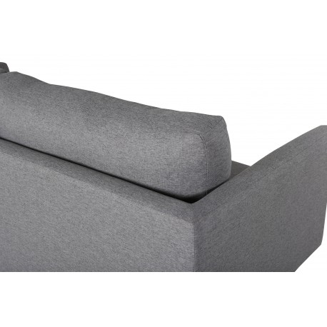 Zoom 2 personers Sofa - Sort og Grå