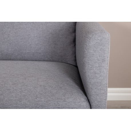 Zoom 2 personers Sofa - Sort og Grå