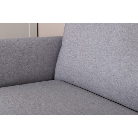 Zoom 2 personers Sofa - Sort og Grå