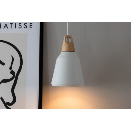 Nao Belysning - Hvid og Træ