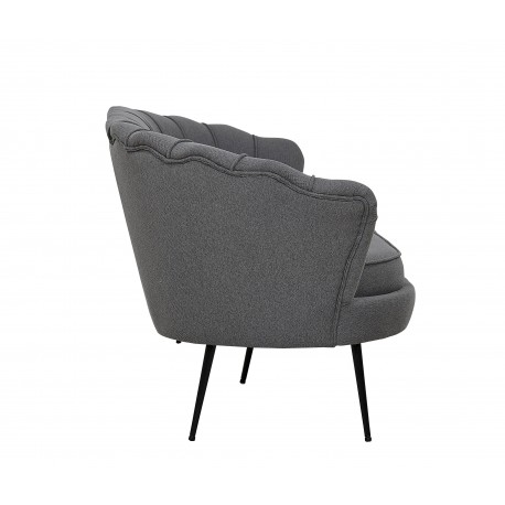 Calais 3 personers Sofa - Grå stof