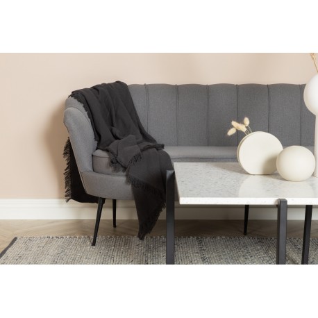 Calais 3 personers Sofa - Grå stof